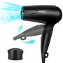 AIGOSTAR Sèche-cheveux 2400W Ions Pliable, 2 Vitesses + 3 Températures + Bouton Air Froid, Séchage Rapide et Soin des Cheveux, P