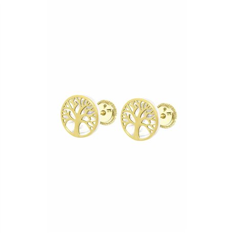 Boucles d´oreilles Femme Lotus HIN00004/10 Doré