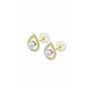 Boucles d´oreilles Femme Lotus HIN00095 Doré