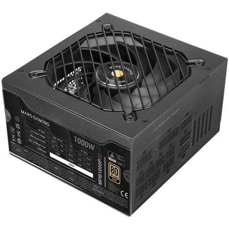 Bloc dAlimentation Mars Gaming MPB1000PSI ATX 1000 W 80 Plus Gold