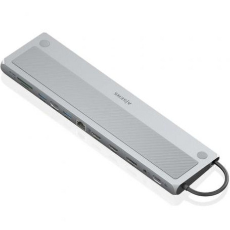 Hub USB Aisens ASUC-12P020-GR Gris 100 W 50 W