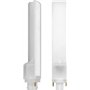 CALA PL 10W G24 2 PINS 220V 135º UNIFORM-LINE LED Beneito Faure - Blanc chaud