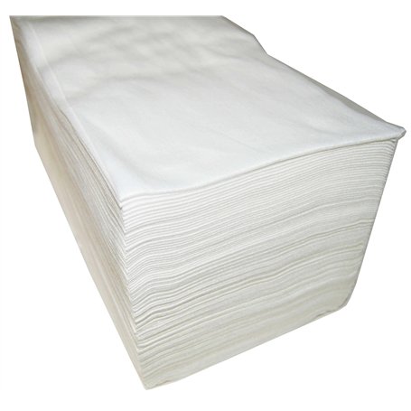 Plasticaps Lot de 100 serviettes jetables en tissu spunlace de 40 x 80 cm