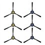TALENTEC home | 3X Paire de brosses latérales de Remplacement compatibles avec l'aspirateur Robot ILIFE A7