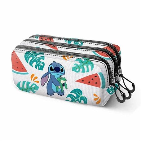 Trousse Fourre-Tout Triple Lilo & Stitch