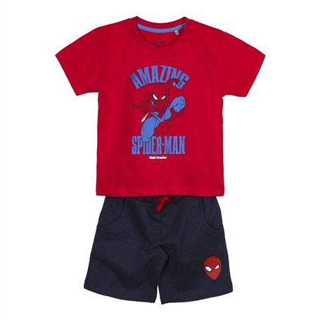 CERDÁ LIFE'S LITTLE MOMENTS Combinaison d'Été pour Garçon Costume pour Enfant en 2 pièces (t-Shirt + Short) | 100% Coton imprimé