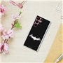 Personalaizer Coque Souple Compatible avec Smartphone Samsung S22 Ultra de Batman en Blanc