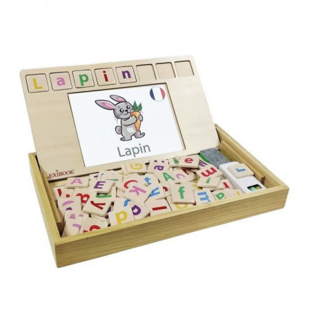 Bio Toys - L'Ecole des Mots bilingue Français / Anglais Jeu en Bois 29,99 €
