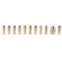 11pcs Mandrin de forage en cuivre à 4 mâchoires jeu de pinces pince de forage torsadée petite pince foret électrique pour mini o