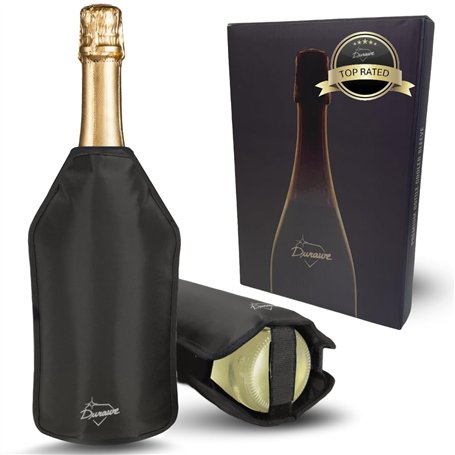 Manchon refroidisseur de bouteilleà vin - Manchon rafraichisseur de bouteille de vin et de Champagne - Coffret cadeau Accessoire