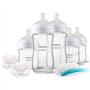 Coffret de Naissance Biberon Verre Natural - PHILIPS AVENT - Kit nouveau-né - 240 ml - Mixte