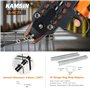 K-SC7C Pistolet pneumatique à anneaux de porc de calibre 15 Agrafeuse pneumatique à anneaux de porc de diamètre de 4,8 mm et de