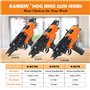 K-SC7C Pistolet pneumatique à anneaux de porc de calibre 15 Agrafeuse pneumatique à anneaux de porc de diamètre de 4,8 mm et de