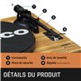 Lenco LS500WD Platine Vinyle stéréo avec Enceintes - Bluetooth - Entraînement par Courroie - Plateau métallique de 280 mm - Préa