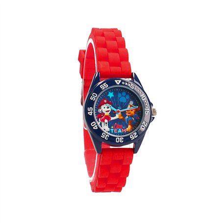 Pret Vadobag - Montre analogique - Pat Patrouille - Rouge - pour Enfant - Ecole - Maternelle - Garderie - Vacances - Garçon