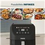 Princess Slim Airfryer 5,5 L - 1500 W - silencieux (55 db) - Slim - Sans huile - 8 programmes de cuisson - Thermostat réglables