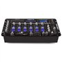 Skytec STM-3007 - Table de Mixage DJ, 6 Canaux, 19 Pouces, Fonction Bluetooth, 8 Effets Sonores, USB SD MP3, Egaliseur 10 Bandes