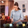 Philips Hue White Ambiance FAIR Plafonnier 39W - Noir (télécommande incluse), fonctionne avec Alexa, Google Assistant et Apple H
