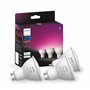 Philips Hue White and Color Ambiance Ampoule LED connectée Pack de 3