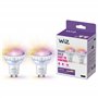 WiZ Ampoule en verre LED intelligente GU10 - Remplacement GU10 50W