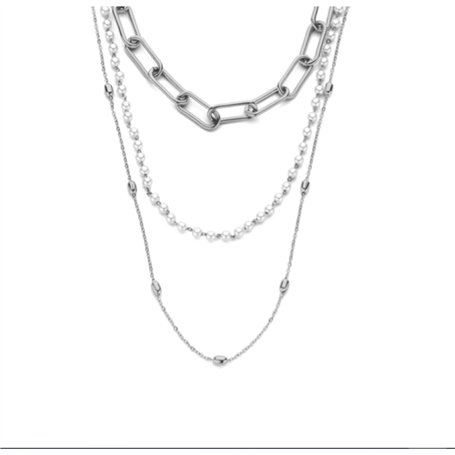 Collier Femme CO88 Collection 8CN-26265 Argenté