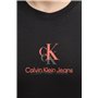 Calvin Klein T-Shirt Manches Courtes Homme Shadow Logo Tee Regular Fit, Noir (Ck Black), S