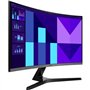 Moniteur PC - Samsung - LS27D390GAUXEN - 27'' - 1800R - FHD 1920x1080 - 100Hz - VA - 4ms(GTG) - 1800R - 200cd/m² - 3000:1 - HDMI