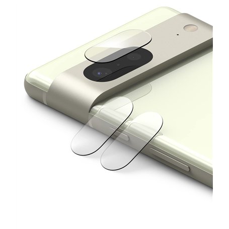 Ringke Protection Caméra Google Pixel 7 Verre Trempé [3 Pack] 9H Dureté Camera Lens Protection Anti-Rayures Aucune Interférence