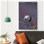 ZHAOART Tame Impala Poster de couverture de l'album Currents - Impression sur toile décorative et esthétique - Décoration murale