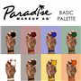 Mehron Paradise Makeup AQ - Palette de 8 couleurs (Basic) | Palette de peintures corporelles et visage magnétiques rechargeables