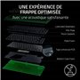 Razer BlackWidow V4 75% Phantom Green Edition - Clavier mécanique de Jeu remplaçable à Chaud (Touches tactiles, Roulette média,