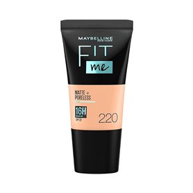 Maybelline Fit Me Fond de teint mat et sans pores SPF 22 220 18 ml