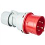 Kopp 174601005 Prise CEE 5 Broches 16 A 400 V Rouge