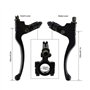Paire de Leviers D'embrayage de Moto Universels Poignée de Frein à Tambour pour VTT Tout Terr