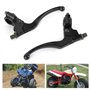 Aramox Levier D'embrayage de Moto, Paire de Leviers D'embrayage de Moto Universels Poignée de Frein à Tambour pour VTT Tout Terr
