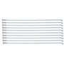 10 Pièces 2 . 2mm Rayons de Vélo 13G en Acier Inoxydable Rayons Durabilité VTT Rayons de Roue pour Vélo, Accessoires de Roue de 