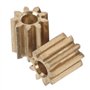 Engrenage à Pignon Aramox, 2 Pièces de Remplacement en Laiton pour Engrenage à Pignon Moteur pour Module Duplo Intelli Lok 0.4 9