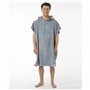 Serviette poncho avec capuche Rip Curl Logo Bleu