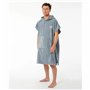 Serviette poncho avec capuche Rip Curl Logo Bleu