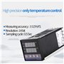 Régulateur de température PID REX-C100, alarme 0 ~ 1300 Kits de contrôleur de température PID à LED numérique REX-C100 AC110V-24