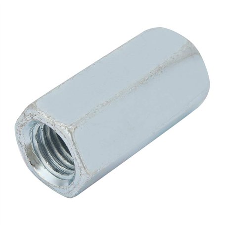 Jeanoko M20x60x30mm acier au carbone plaqué zinc longue tige métrique écrou de couplage hexagonal connecteur de tige filetée hau