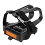 Pédales de vélo avec cale-Pieds en Nylon Professionnel pour vélo de Montagne de Route pour Accessoires de vélos de Montagne peda