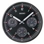 SEIKO Shelby Horloge Murale sans tic-tac Noir 33 cm