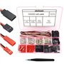 Lot de 40 connecteurs servo RC mâles et Femelles compatibles JST SYP Futaba pour Hitec Spektrum