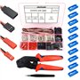 55 Ensembles Servo Plug Mâle Femelle Connecteur Crimp Pin Câble Kit avec Outil de Sertissage Compatible JST SYP Futaba pour Hite