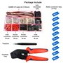 55 Ensembles Servo Plug Mâle Femelle Connecteur Crimp Pin Câble Kit avec Outil de Sertissage Compatible JST SYP Futaba pour Hite