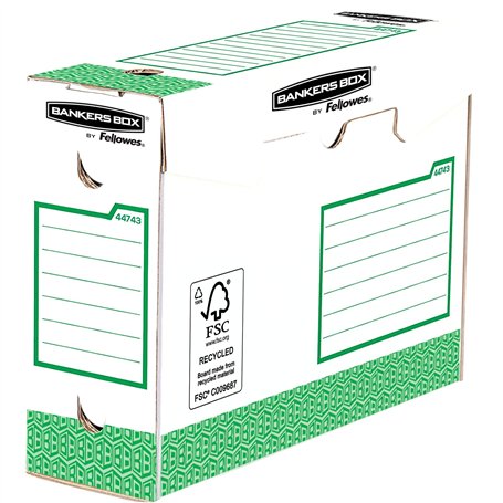 Bankers Box - 4474302 - Boîte D'archives Heavy Duty A4+ 100mm - Vert Pack de 20