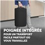 Fellowes Coussin Repose-Pieds Breyta - Support Ergonomique, Option à Bascule, Base antidérapante, Matériaux éco-responsables, Po