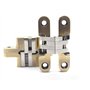 Lot de 2 charnières cachées à mortaise invisibles pour porte pliante, en acier inoxydable avec vis