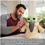 Mattel Star Wars Peluche Din Grogu de 28 cm, avec tête rigide et base remplie de grains, inspirée de l'univers Star Wars : The M